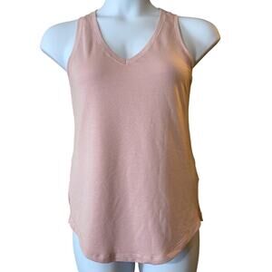 REFLEX BLUSH PINK MESH BACK TANK - WOMEN'S MEDIUM